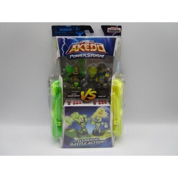 Legends Of Akedo Powerstorm Versus Pack Boot Up Vs Epic Angry Astrid Figures - Picture 1 of 4